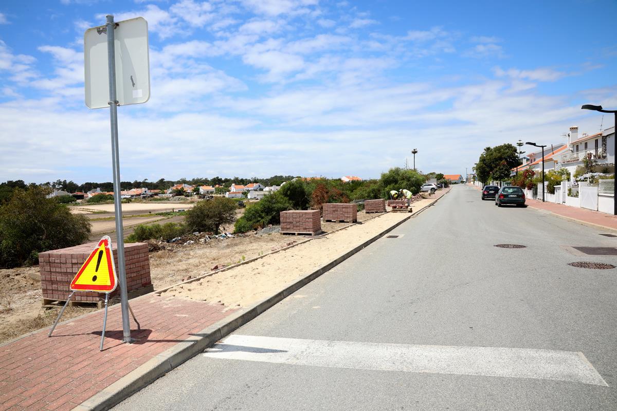 Obras em Grândola
