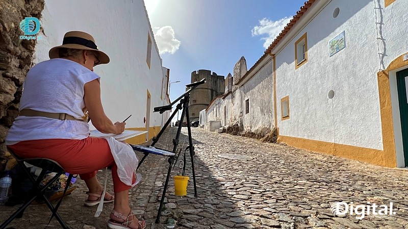 Pintura em Évoramonte