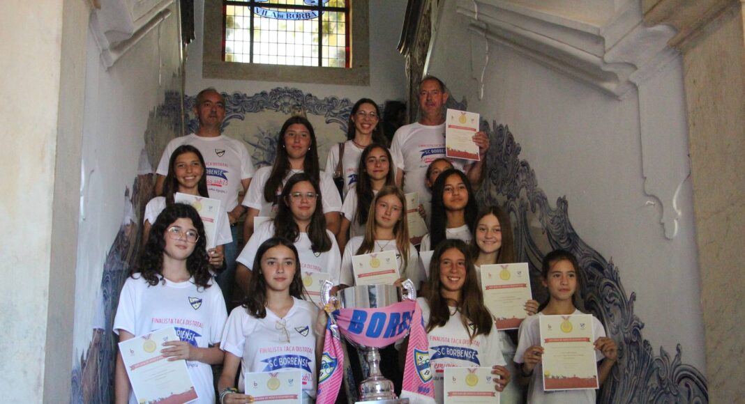 Jovens recebidos na Câmara de Borba