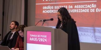 Ana Beatriz Calado, presidente da Associação Académica da Universidade de Évora