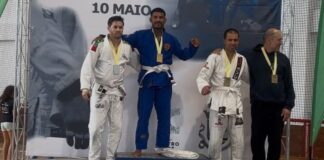 Atleta de academia calipolense vence medalha de ouro de Jiu-Jitsu