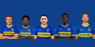 O Elvas apresenta os primeiros cinco reforços para a próxima temporada
