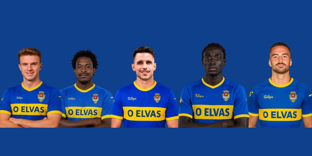 O Elvas apresenta os primeiros cinco reforços para a próxima temporada