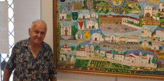 Exposição "Vila Viçosa – Pintura Naif" celebra a memória calipolense no Cineteatro Florbela Espanca