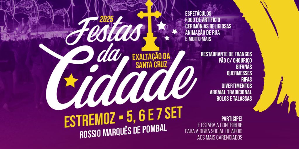 Festas da Cidade de Estremoz já contam com cabeças de cartaz: Conheça os nomes