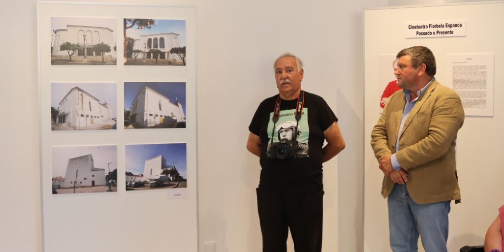 «Passado e Presente»: Exposição no Cineteatro Florbela Espanca de Vila Viçosa assinala 2 anos do incêndio (c/fotos)