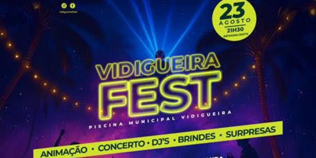Vidigueira: Piscinas Municipais ‘palco’ de festival de verão