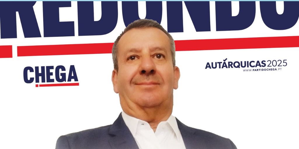Autárquicas: Chega candidata comerciante Manuel Rosalino à Câmara de Redondo
