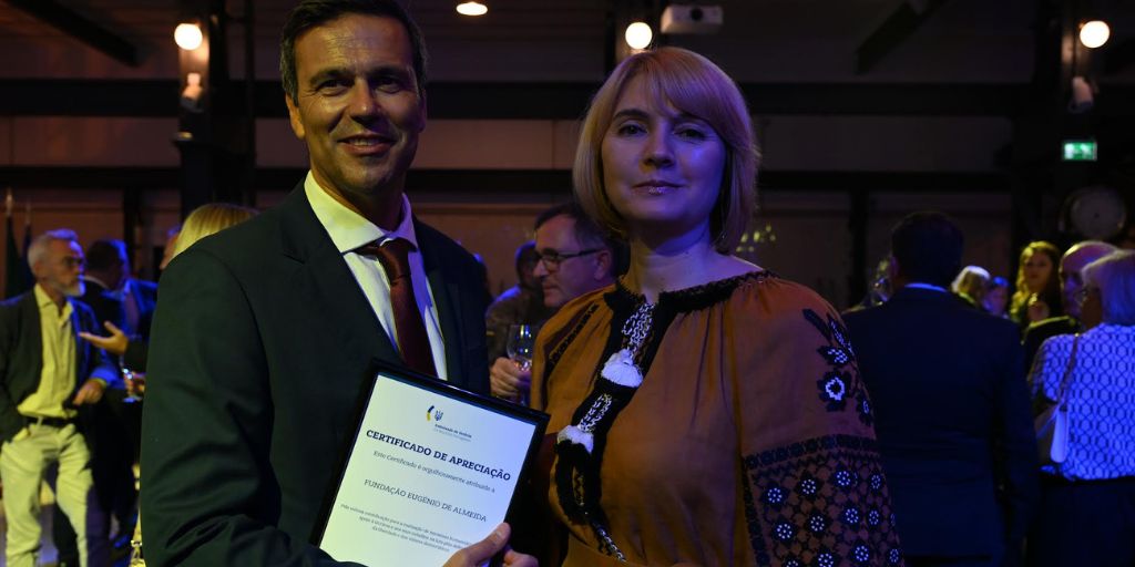 Embaixada da Ucrânia reconhece apoio humanitário da Fundação Eugénio de Almeida