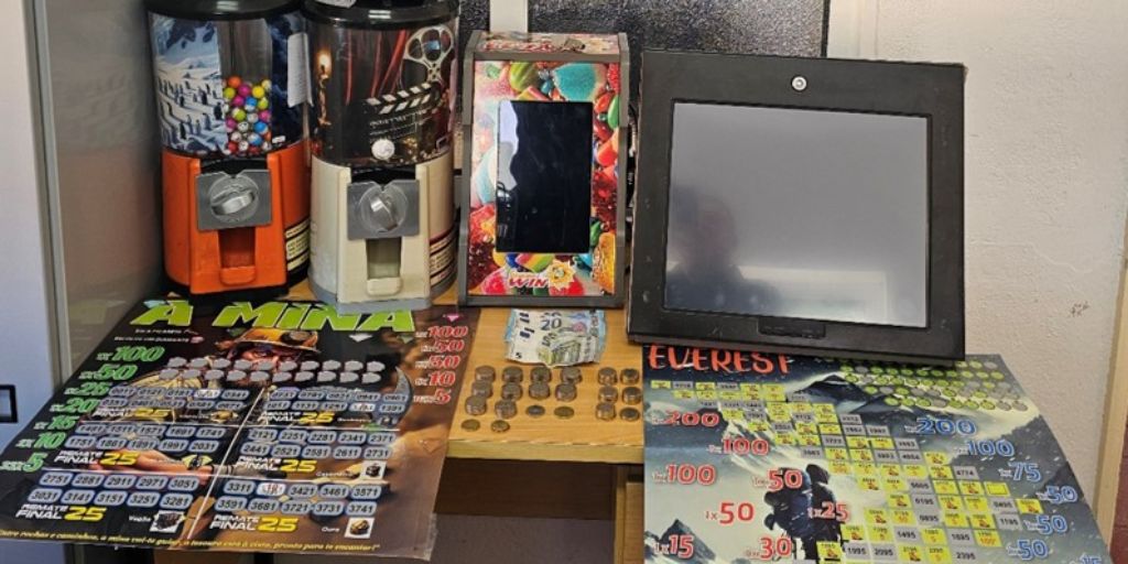 GNR trava jogo ilegal em Montargil e apreende quatro máquinas