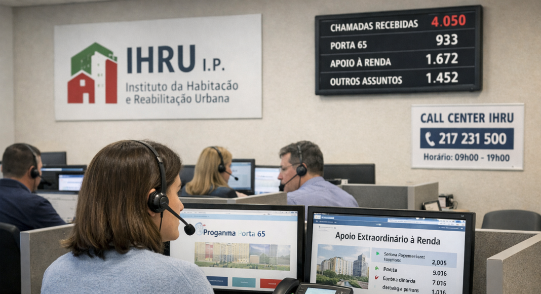 IHRU cria linha telefónica nacional para agilizar apoio ao Porta 65 e Apoio Extraordinário à Renda