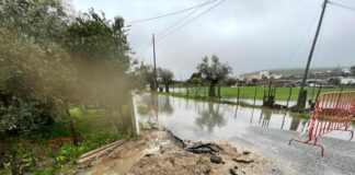 Tempestades deixam estradas quase intransitáveis em Viana do Alentejo e Câmara corta eventos