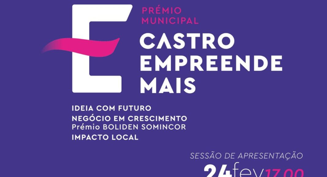 Castro Verde lança 4.ª edição do “Castro Empreende Mais” com prémios até 3 mil euros