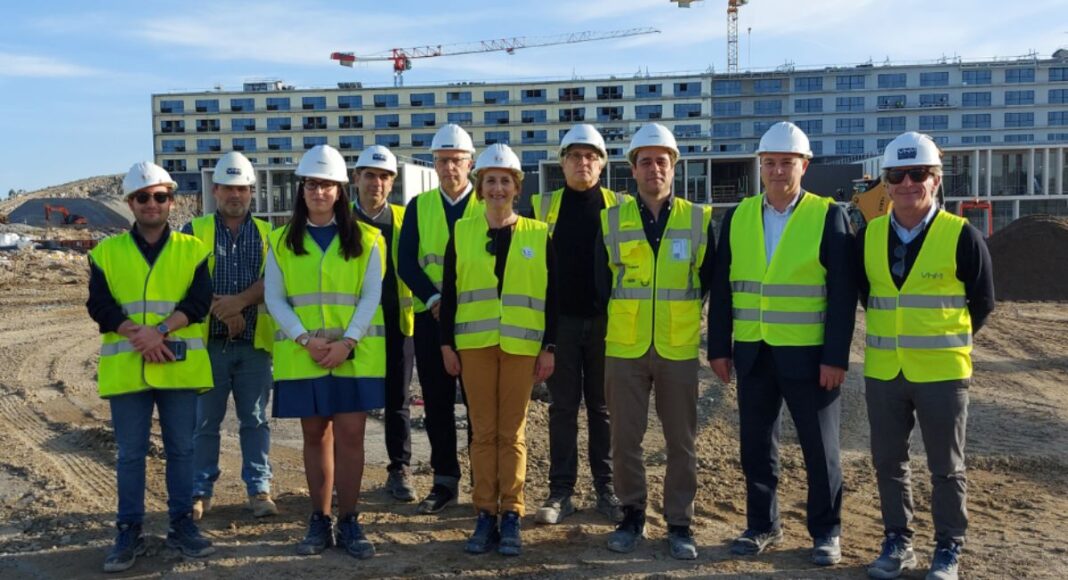 Ordem dos Engenheiros visita obra do Novo Hospital Central do Alentejo