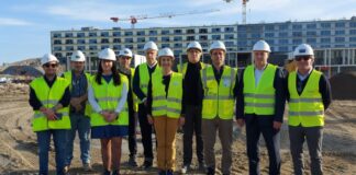 Ordem dos Engenheiros visita obra do Novo Hospital Central do Alentejo