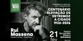 Concerto de Rui Massena abre comemorações do centenário de Estremoz a Cidade