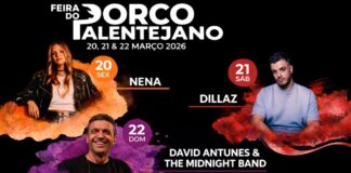 NENA, Dillaz e David Antunes atuam na XVIII Feira do Porco Alentejano em Ourique
