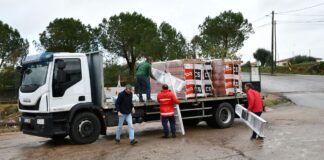 Monforte recolhe milhares de bens e envia ajuda para famílias afetadas pela tempestade Kristin em Leiria