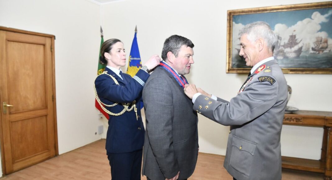 Condecorado pelo EMGFA, Inácio Esperança afirma que distinção «é para as pessoas de Vila Viçosa»