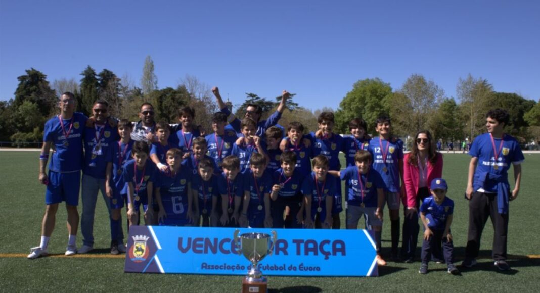 AF Évora: Calipolense vence Taça Distrital de Infantis e conquista troféu frente ao Lusitano GC
