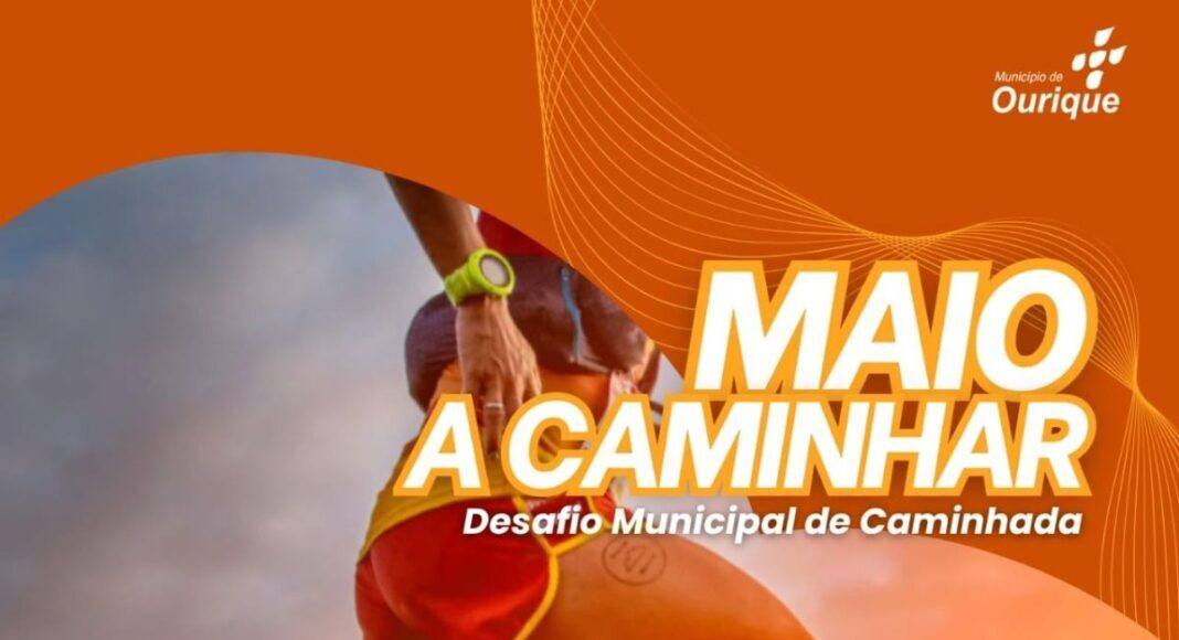 Ourique lança desafio “Maio a Caminhar” para promover saúde e atividade física