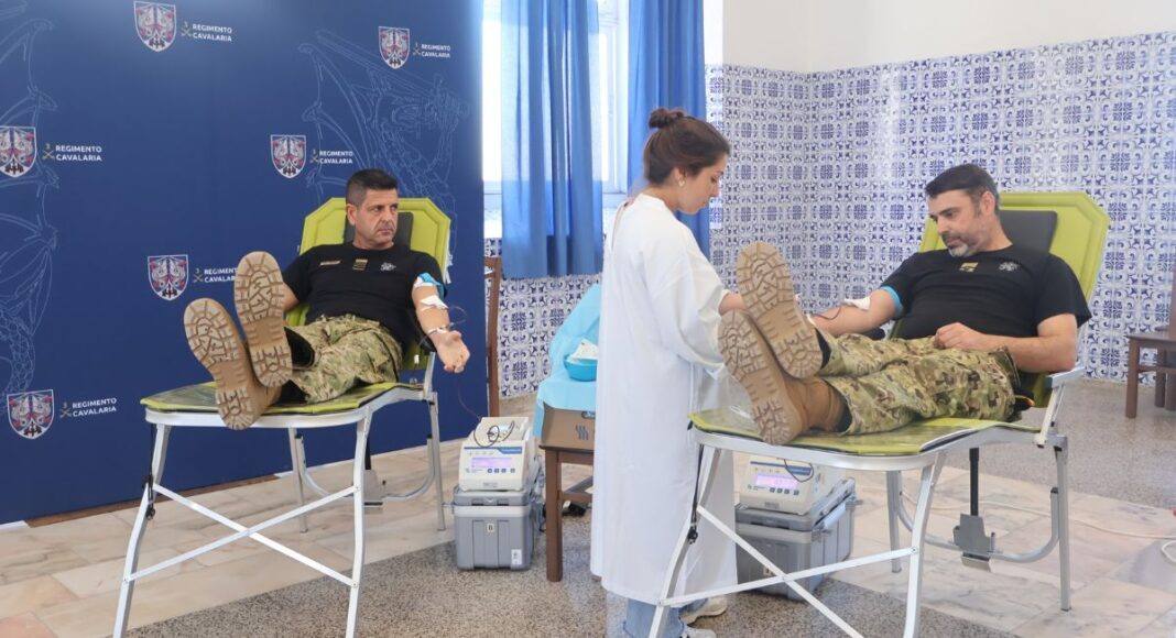 Regimento de Cavalaria n.º 3 promove dádiva de sangue em Estremoz e mobiliza comunidade para salvar vidas
