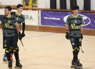 Hóquei Clube Patinagem de Grândola conquista campeonato e garante subida à 2.ª Divisão Hóquei Clube Patinagem de Grândola conquista campeonato e garante subida à 2.ª Divisão