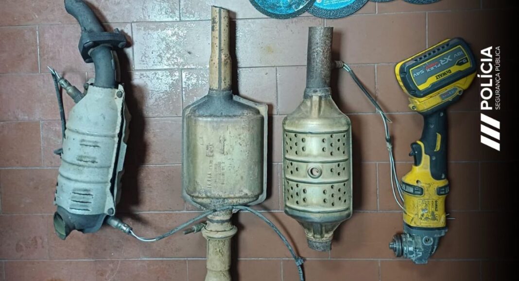 Furtaram catalisadores em Redondo e queriam fazer o mesmo em Elvas: Acabaram detidos pela PSP