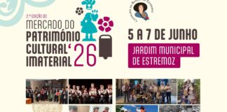 Estremoz: Mercado do Património Cultural Imaterial no fim de semana no jardim municipal Estremoz: Mercado do Património Cultural Imaterial no fim de semana no jardim municipal
