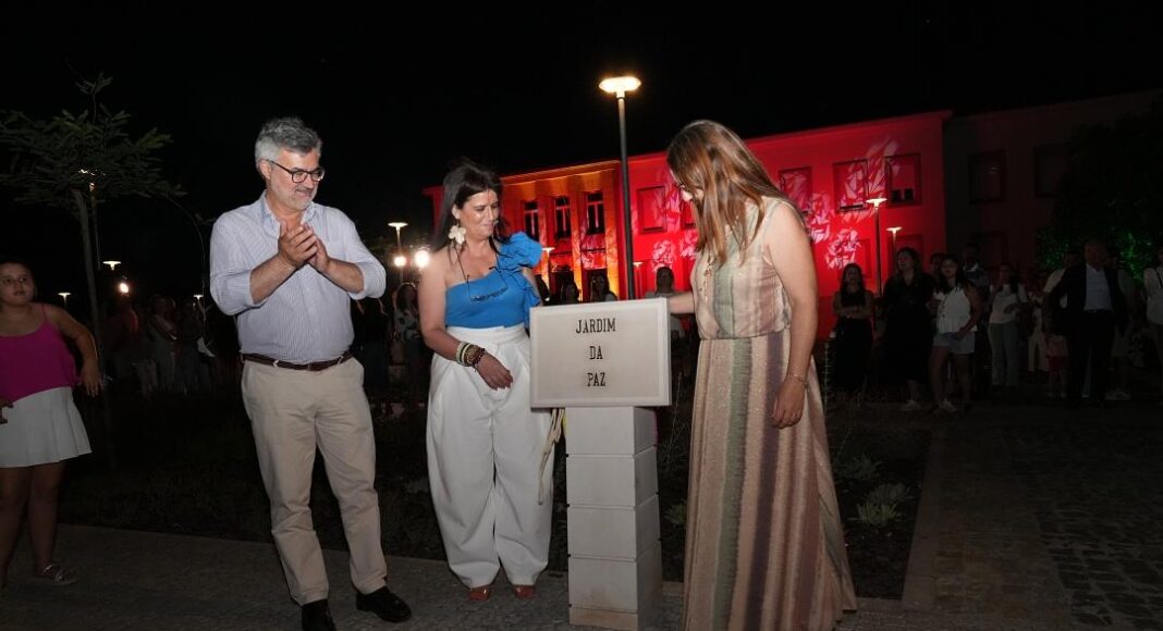 Jardim da Paz e nova Avenida António José de Almeida inaugurados em Reguengos de Monsaraz (c/fotos)